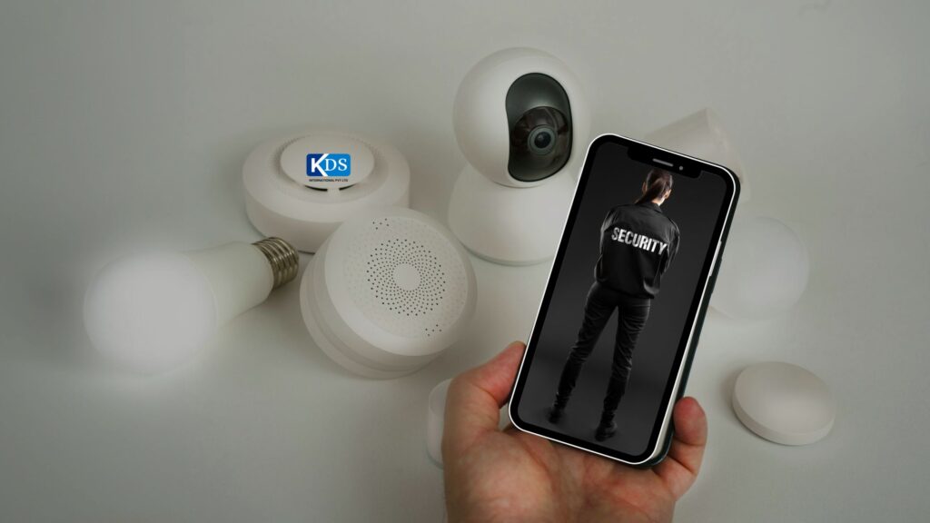 Professional security guards providing the best security services in Delhi with KDS International.