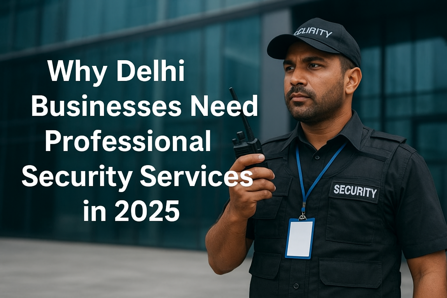 Why Delhi Businesses Need Professional Security Services in 2025